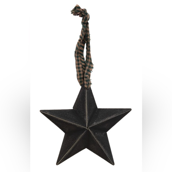 *Hanging Accessory Metal Star Ornaments Set of 3, 3.75” - Picture 15 of 16